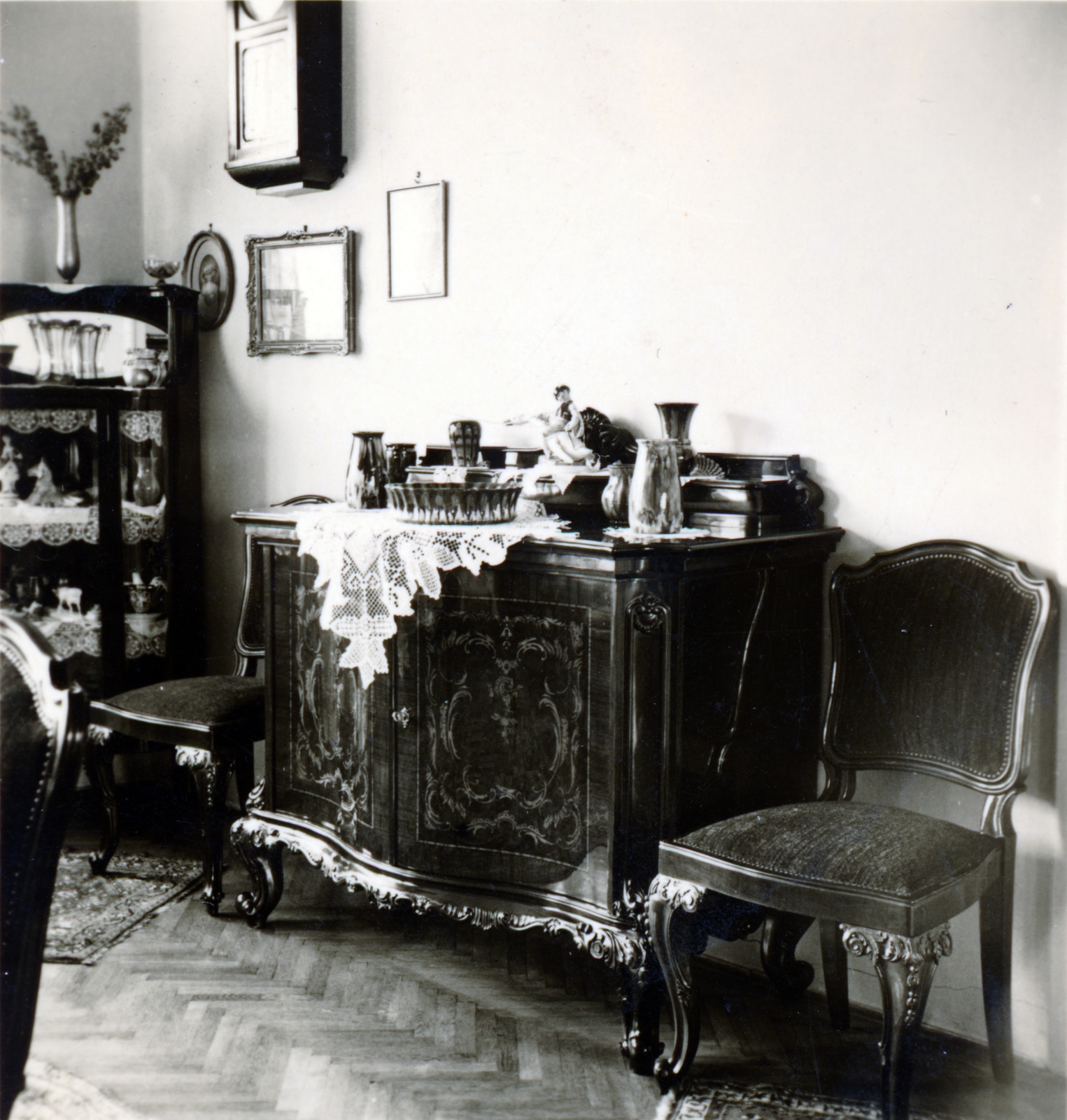 1934, Petőfi Sándor Városi Könyvtár Kiskőrös - Szász Lajos hagyatéka, enteriőr, Fortepan #155697