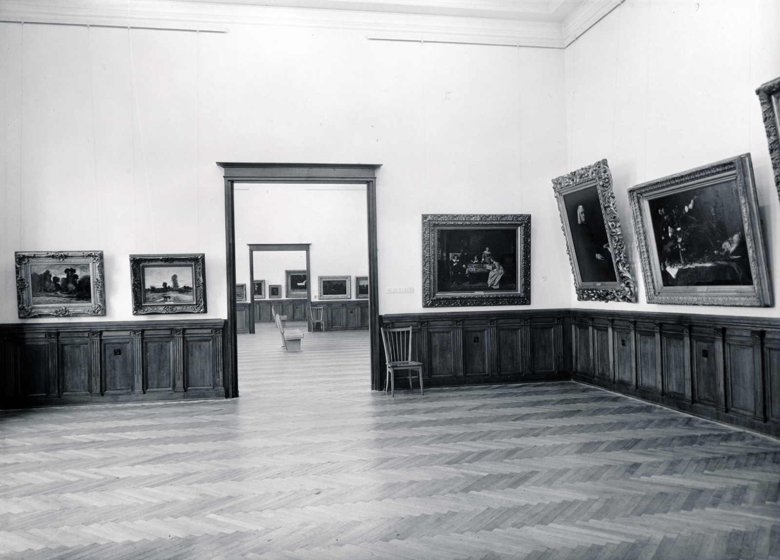 1959, Magyar Nemzeti Galéria/Adattári Gyűjtemény, exhibition, painting, Fortepan #155882