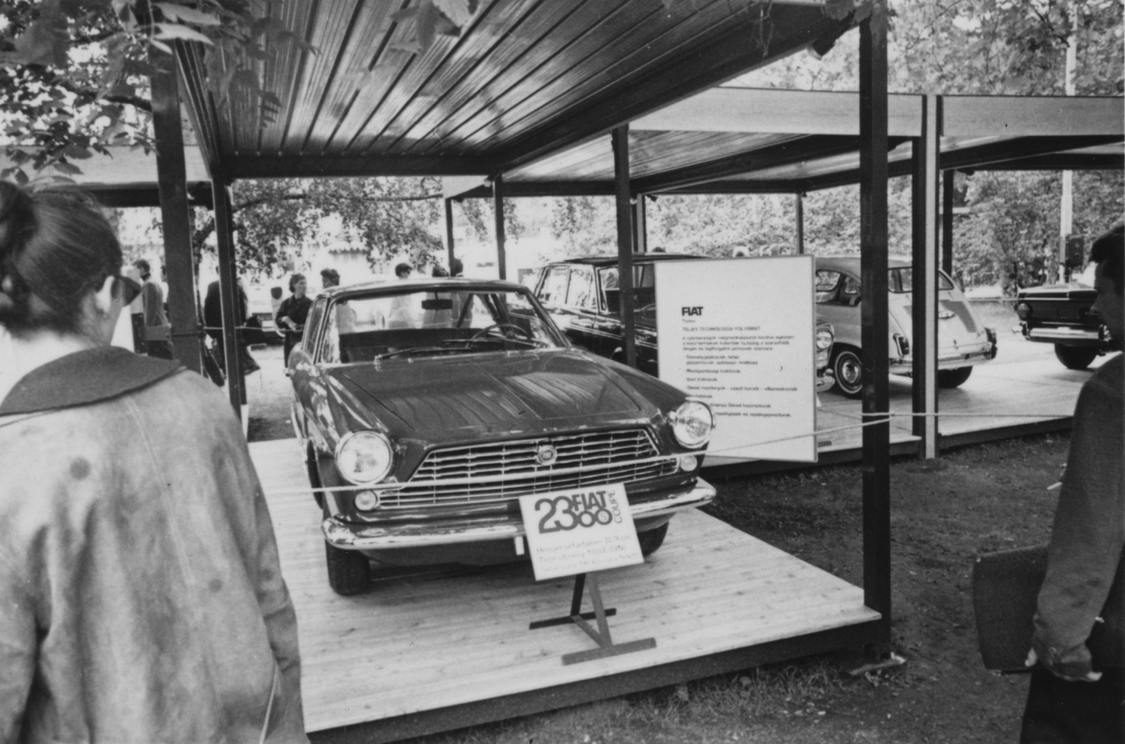 Hungary, Budapest XIV., a Fiat autógyár kiállítási területe., 1969, Somos Éva, Budapest, Fortepan #156081