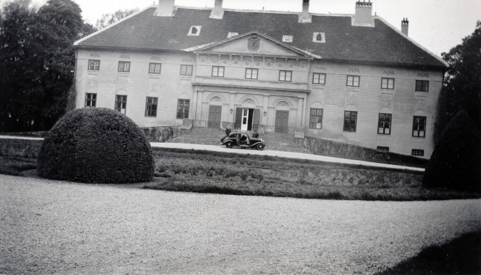 Hungary, Bóly, (Németbóly), Batthyány-Montenuovo kastély., 1938, Reklámélet folyóirat, Fortepan #156151