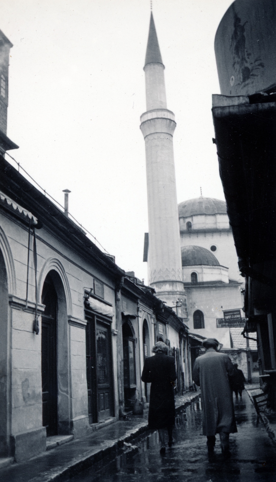 Albania, Tiranë, Rruga e Kavajës, Dine Hoxha dzsámi., 1938, Reklámélet folyóirat, Fortepan #156153