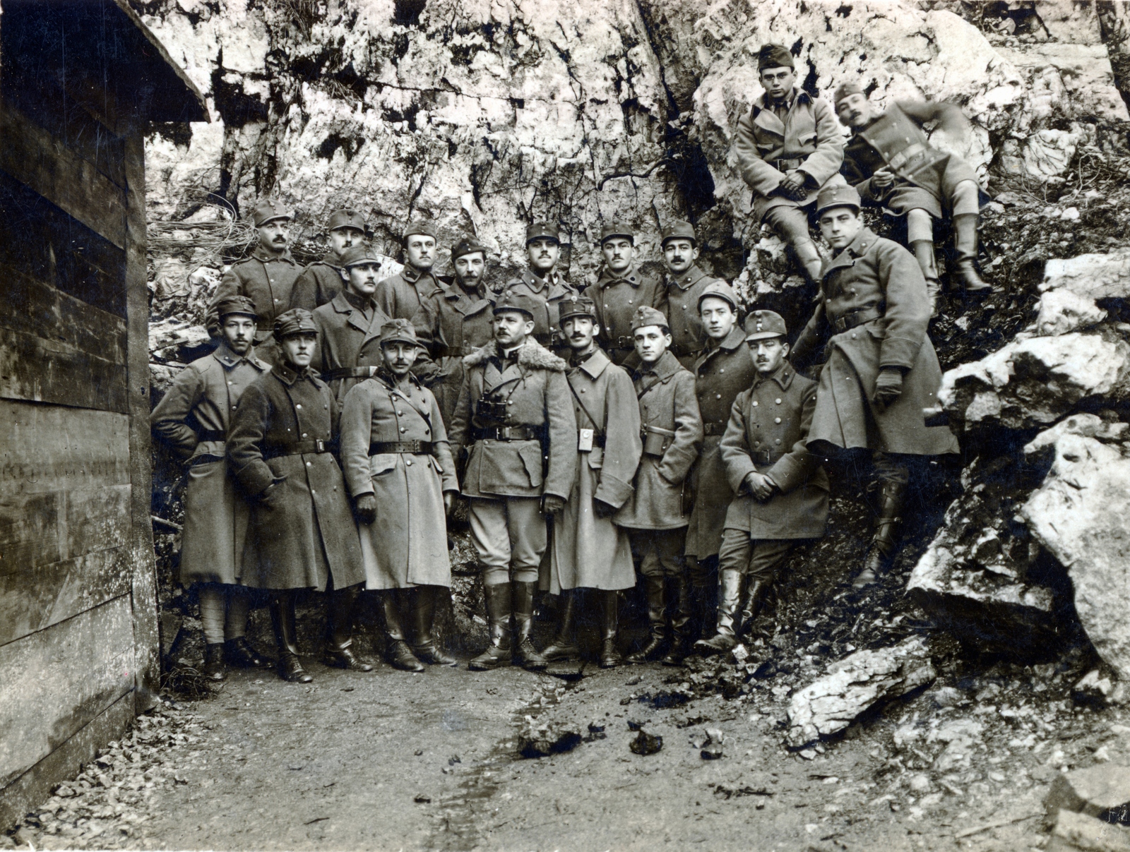 1917, Szakál Ferenc, First World War, tableau, Fortepan #156631