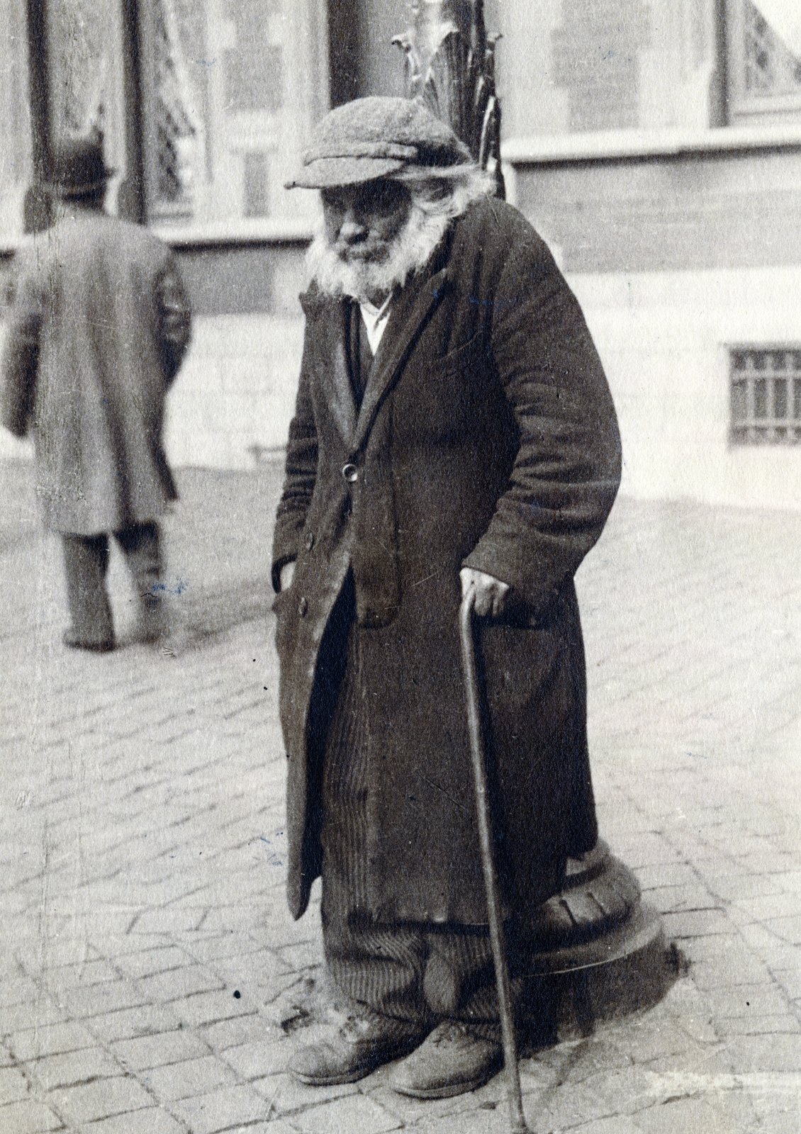 1935, Preisich család, old person, poverty, Fortepan #157941