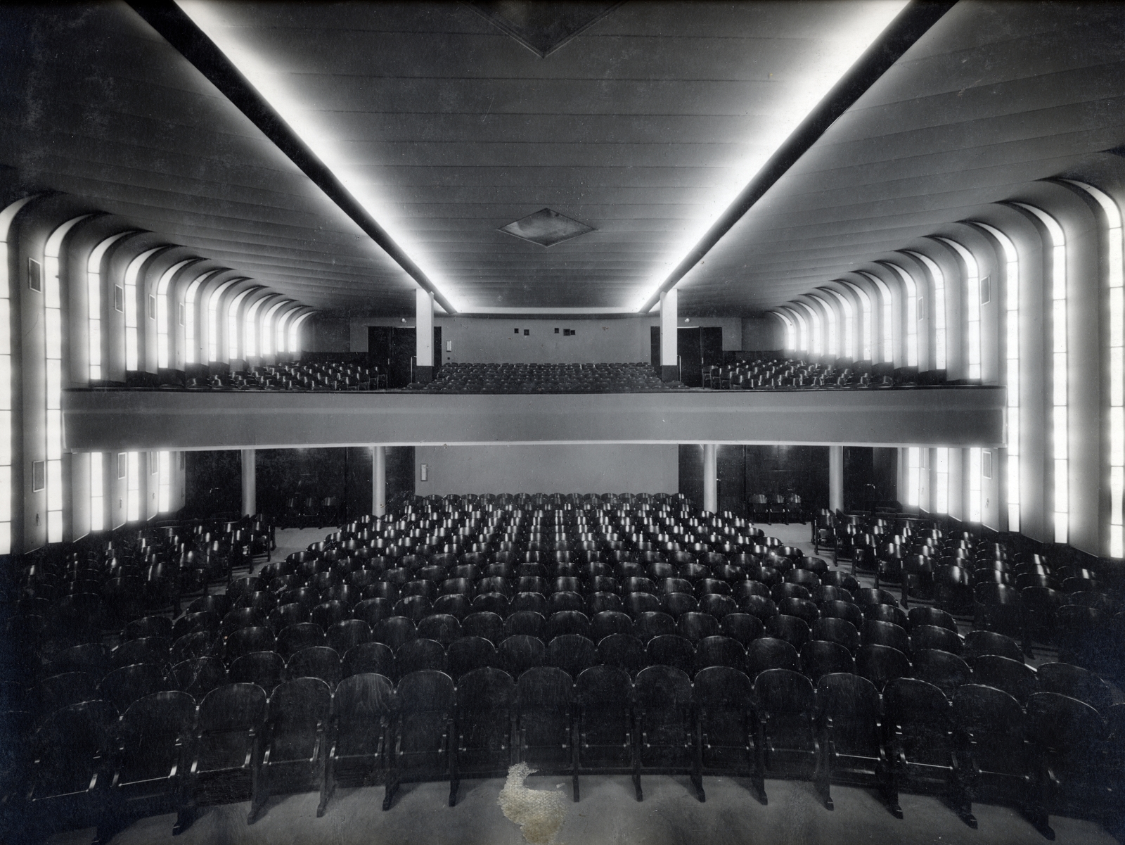 Hungary, Budapest XI., Bartók Béla (Horthy Miklós) út 62-64., a Simplon mozi nézőtere., 1934, Preisich család, Budapest, auditorium, Gábor Preisich-design, Fortepan #157998