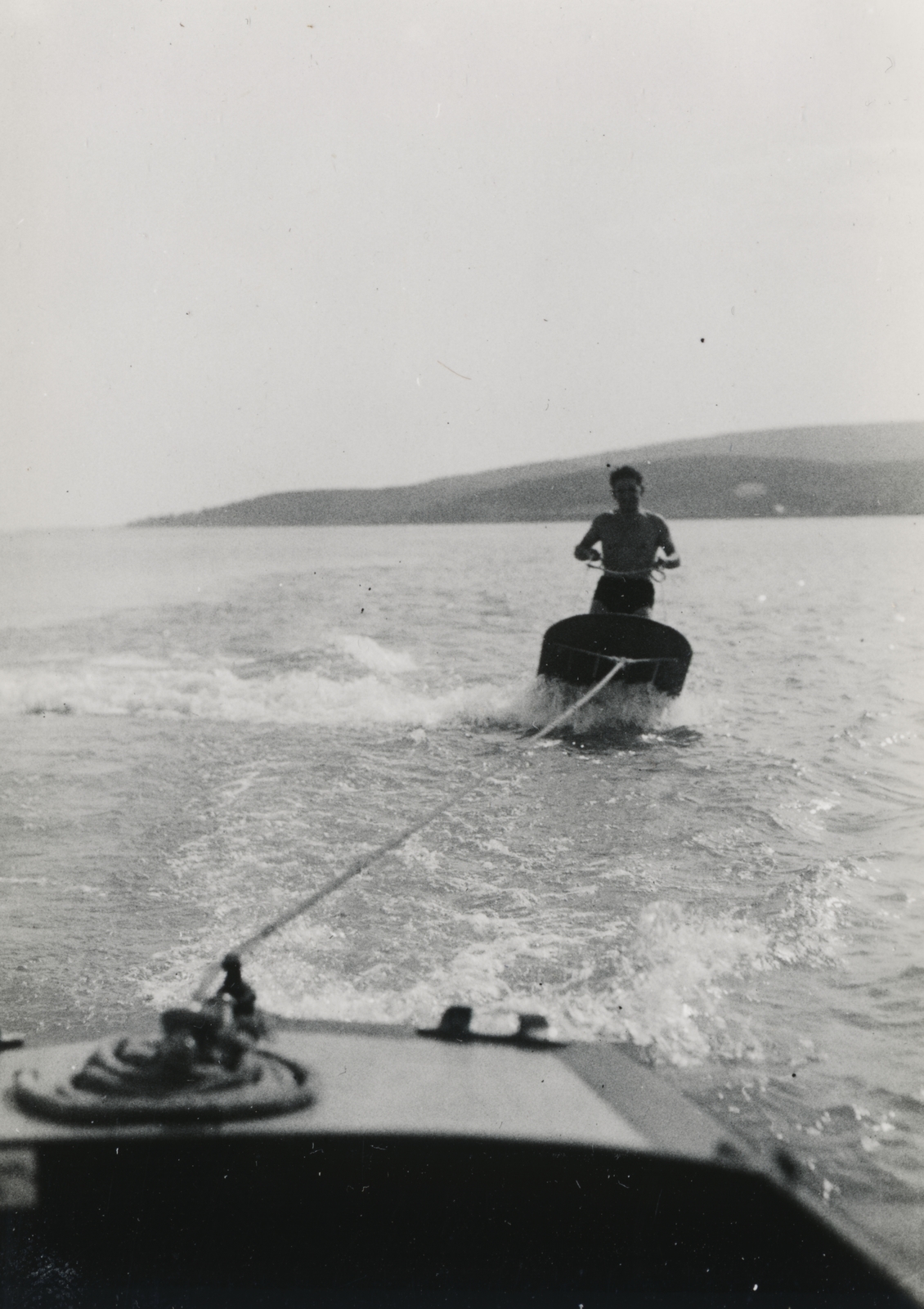 1937, Preisich család, water sports, Fortepan #158353