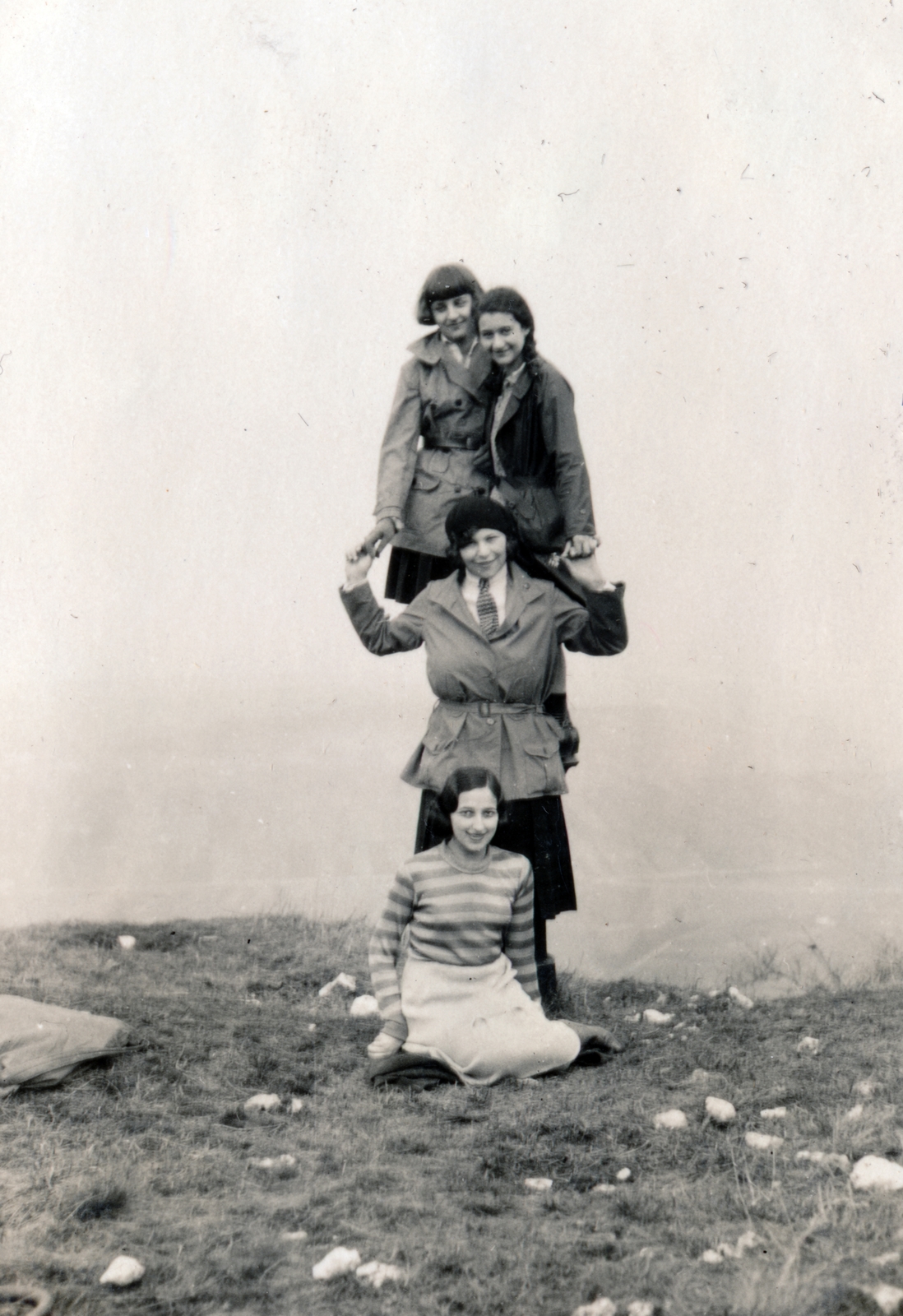 Hungary, Budapest II.,Budapest III., Hármashatárhegy., 1930, Preisich család, feat, Budapest, girls, Fortepan #158397