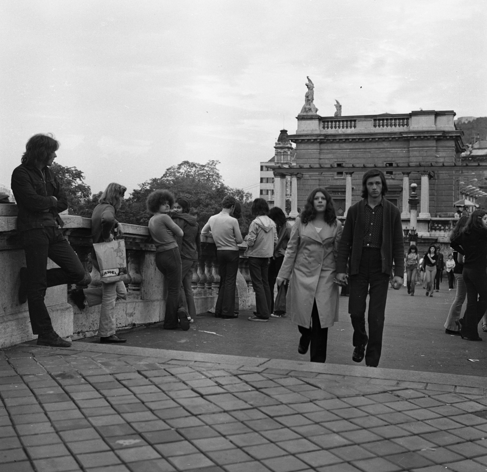 Hungary, Budapest I., Várkert Bazár, Budai Ifjúsági Park., 1972, Urbán Tamás, Budapest, Fortepan #15865