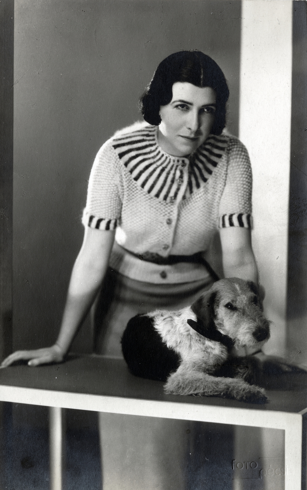 1943, Ráday Mihály, dog, Fortepan #158883