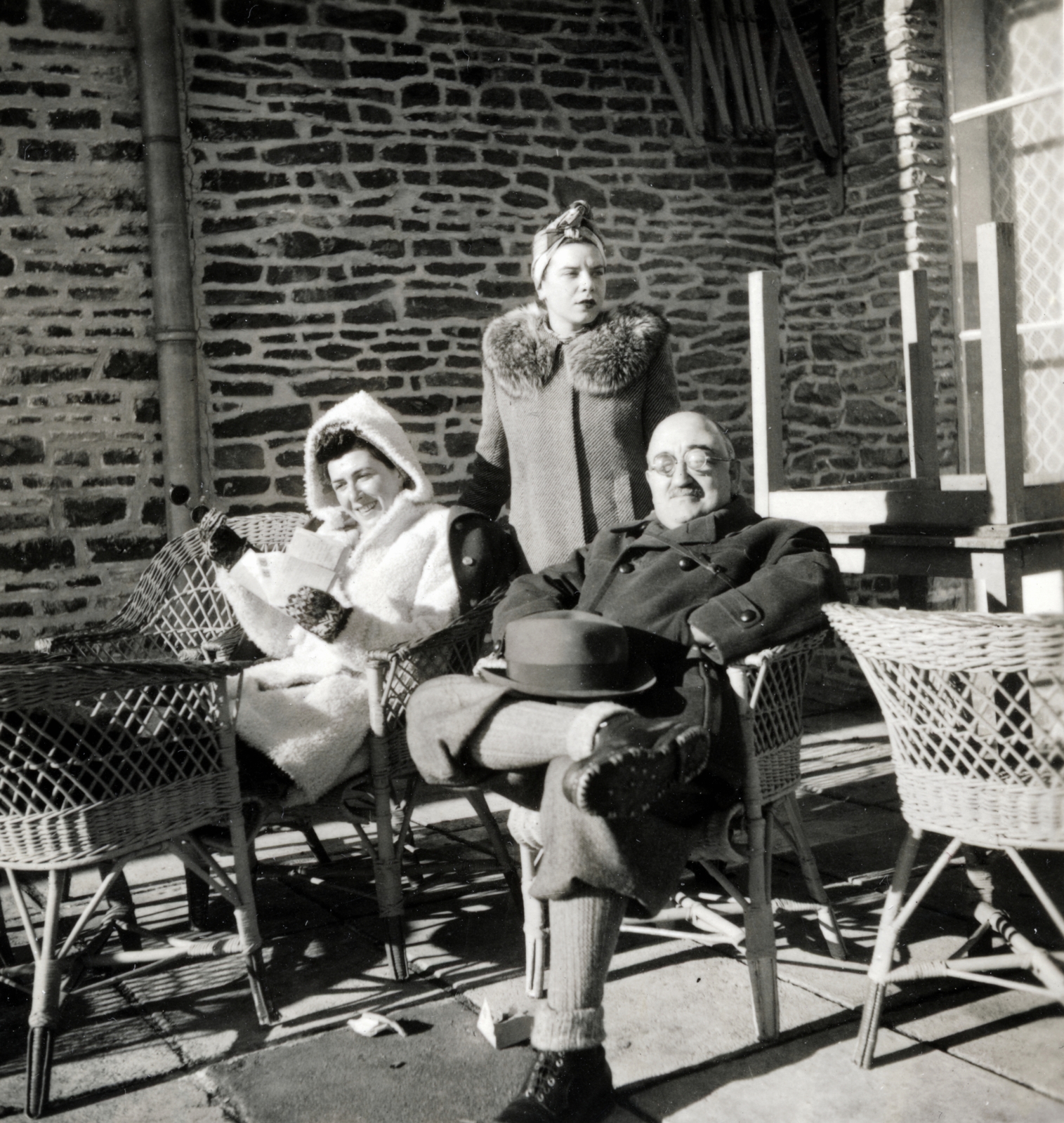 Hungary, Kékestető, Kékes Szálló (később Mátrai Gyógyintézet)., 1943, Ráday Mihály, Fortepan #158896