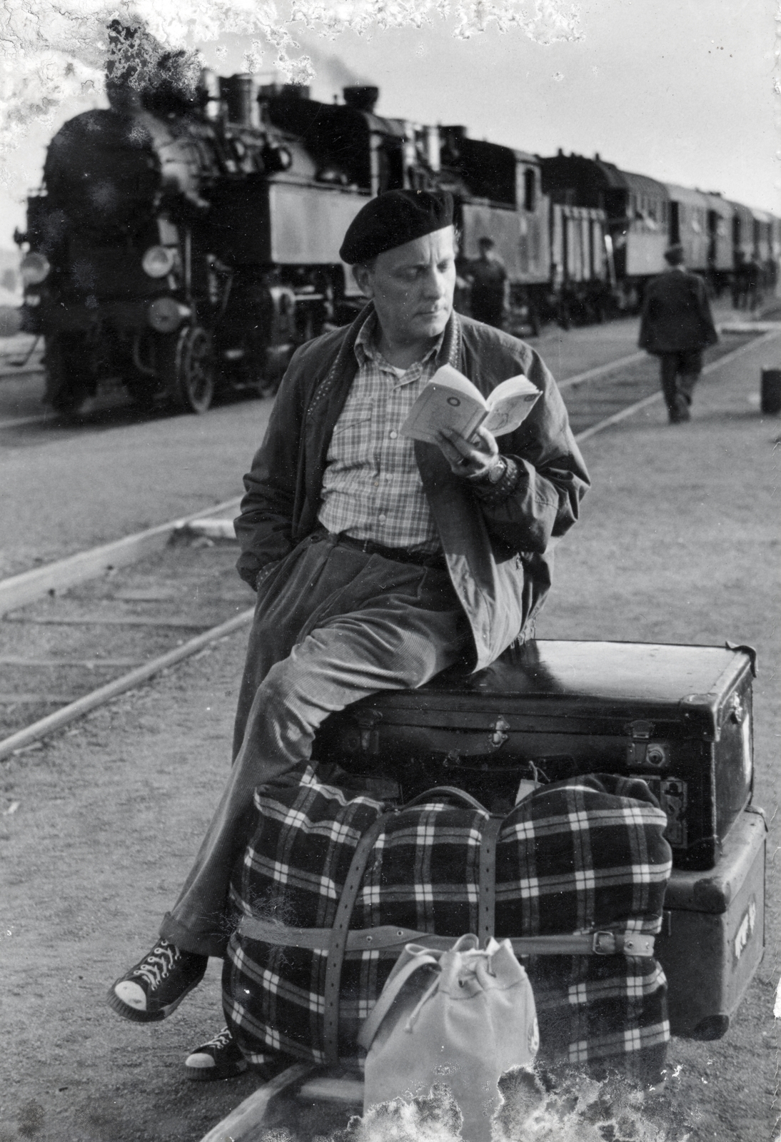 1962, Ráday Mihály, steam locomotive, Fortepan #158935