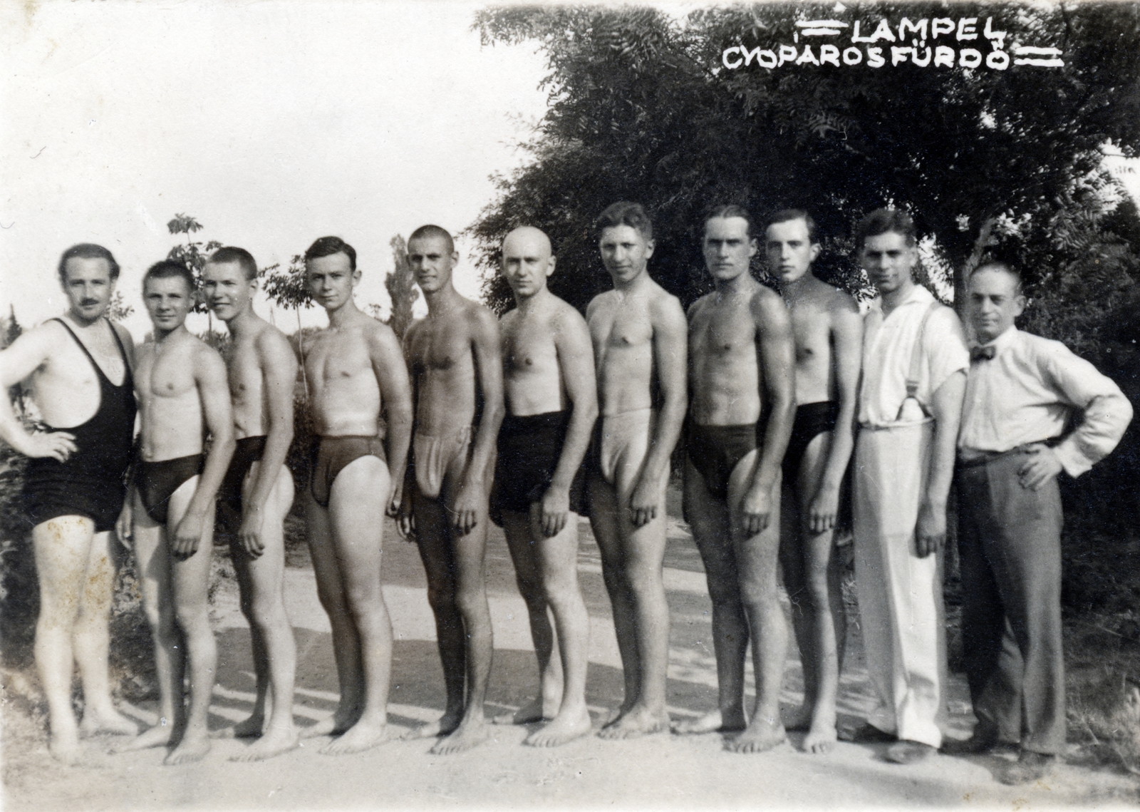 Hungary, Orosháza, 1936, Ungvári György, bathing, Fortepan #159267