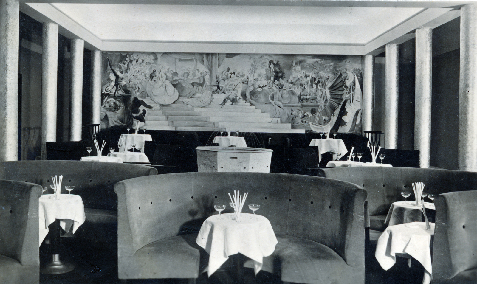 1940, Lugosi Szilvia, szórakozóhely, Fortepan #159294