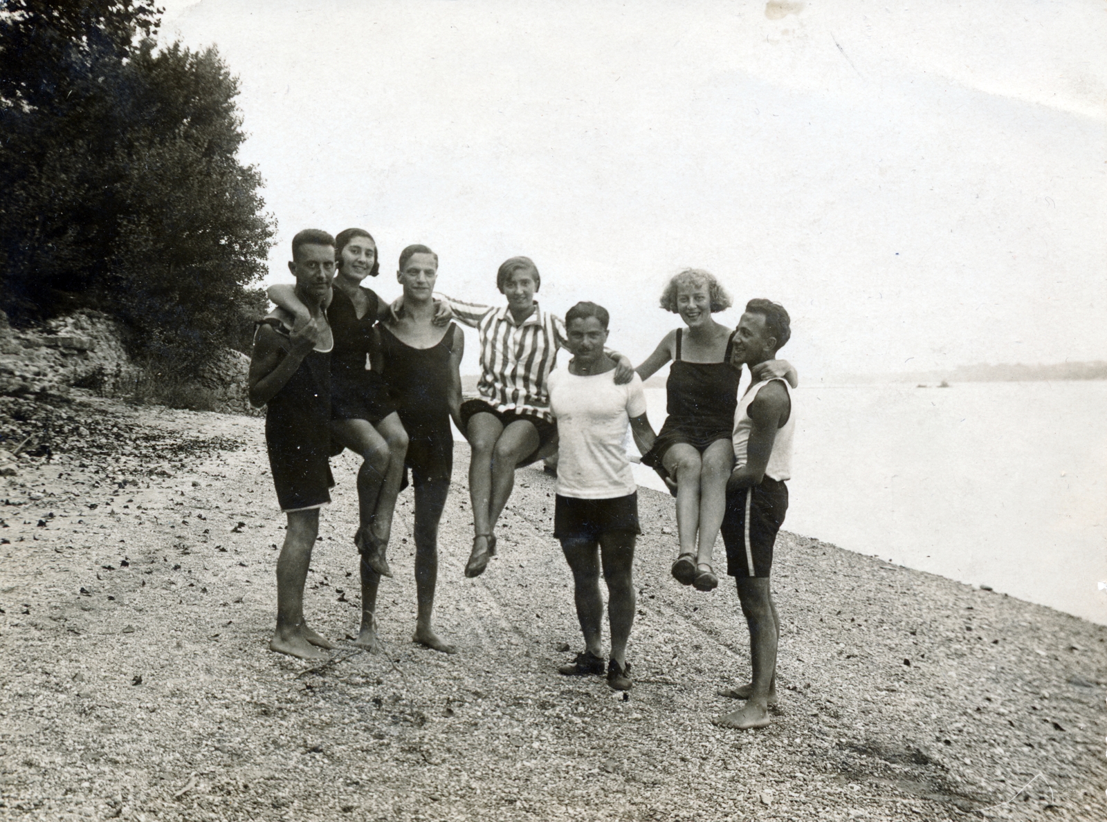 1930, Lugosi Szilvia, tableau, feat, Fortepan #159334