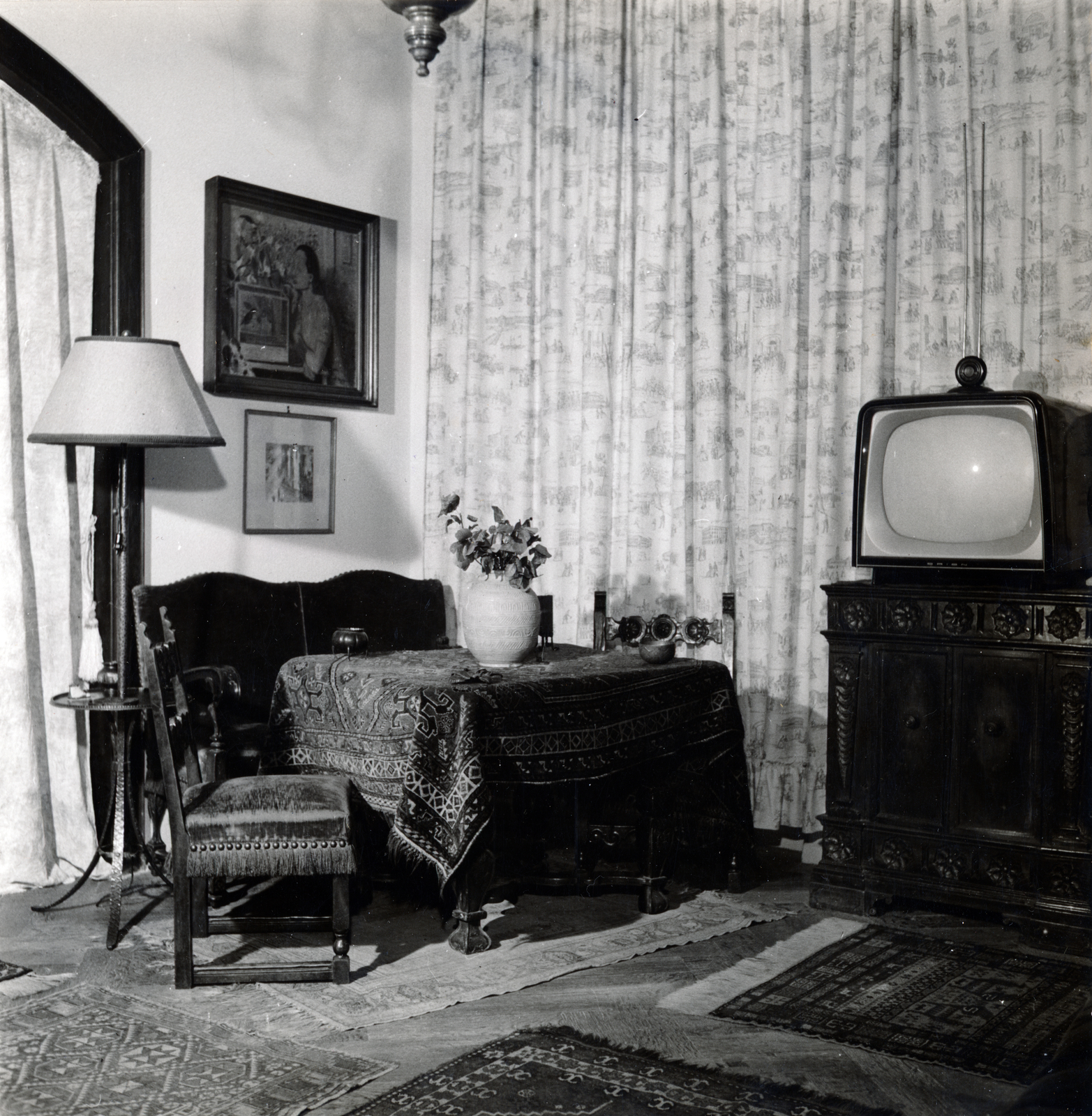 Hungary, Budapest V., Váci utca 79., Lugosy Bálint építészmérnök lakása., 1962, Lugosi Szilvia, Budapest, Fortepan #159345