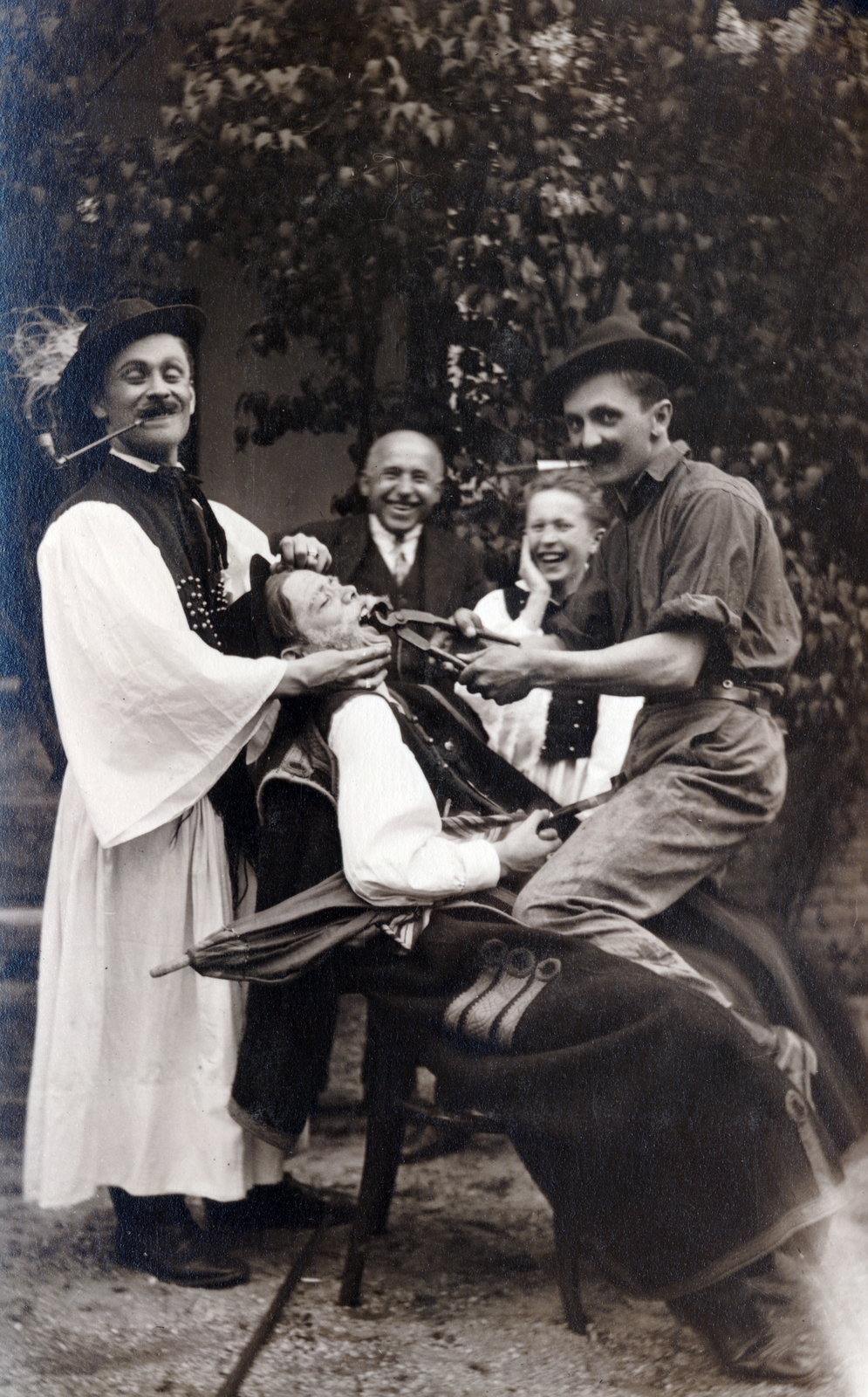1928, Lugosi Szilvia, costume, folk costume, play, scene, Fortepan #159513
