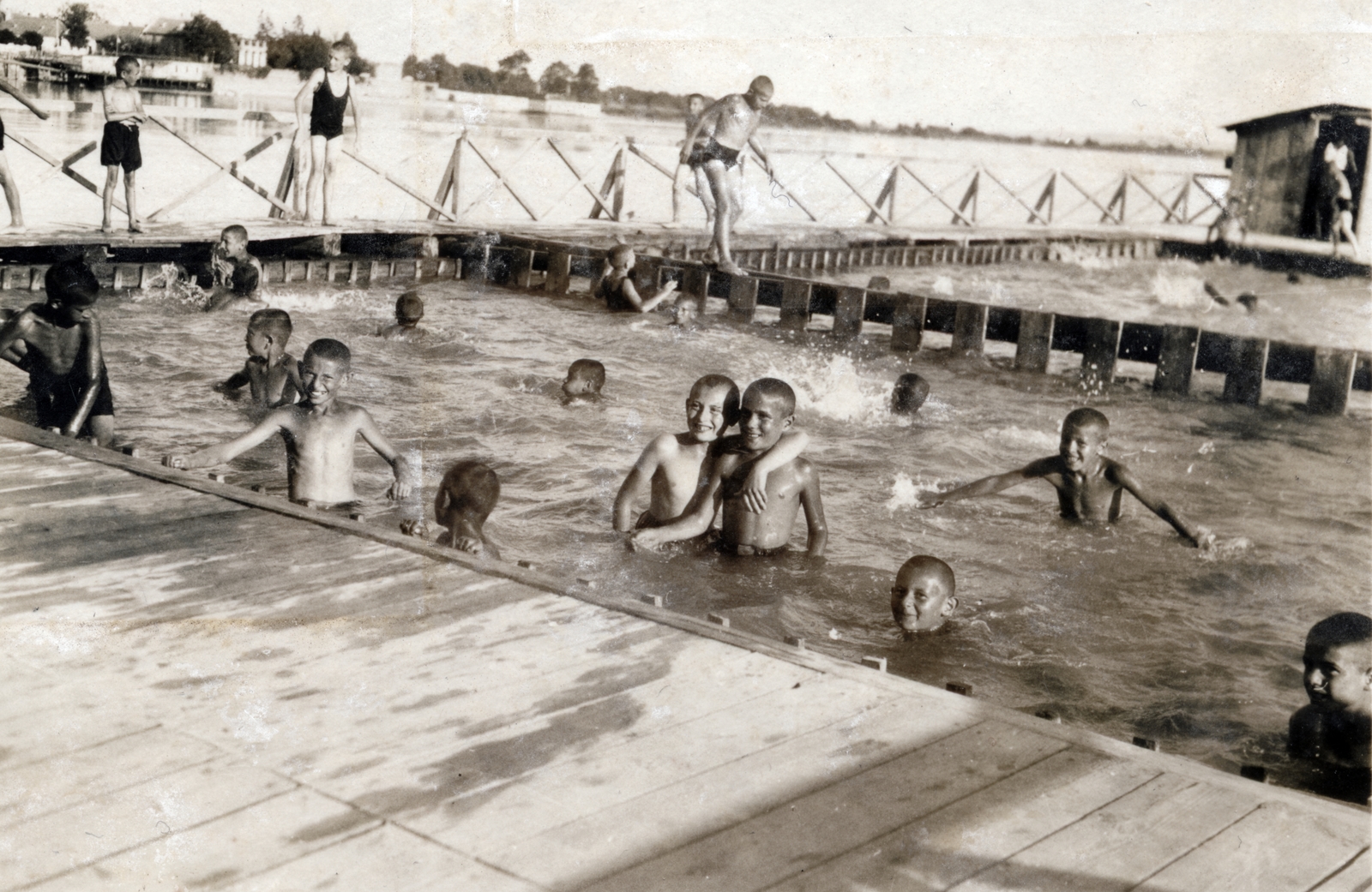 1921, Lugosi Szilvia, beach, Fortepan #159600