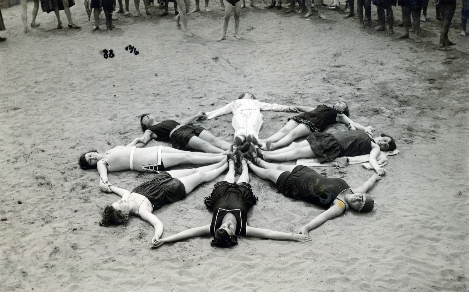 1926, Breuer Pál, bathing suit, feat, Fortepan #159886