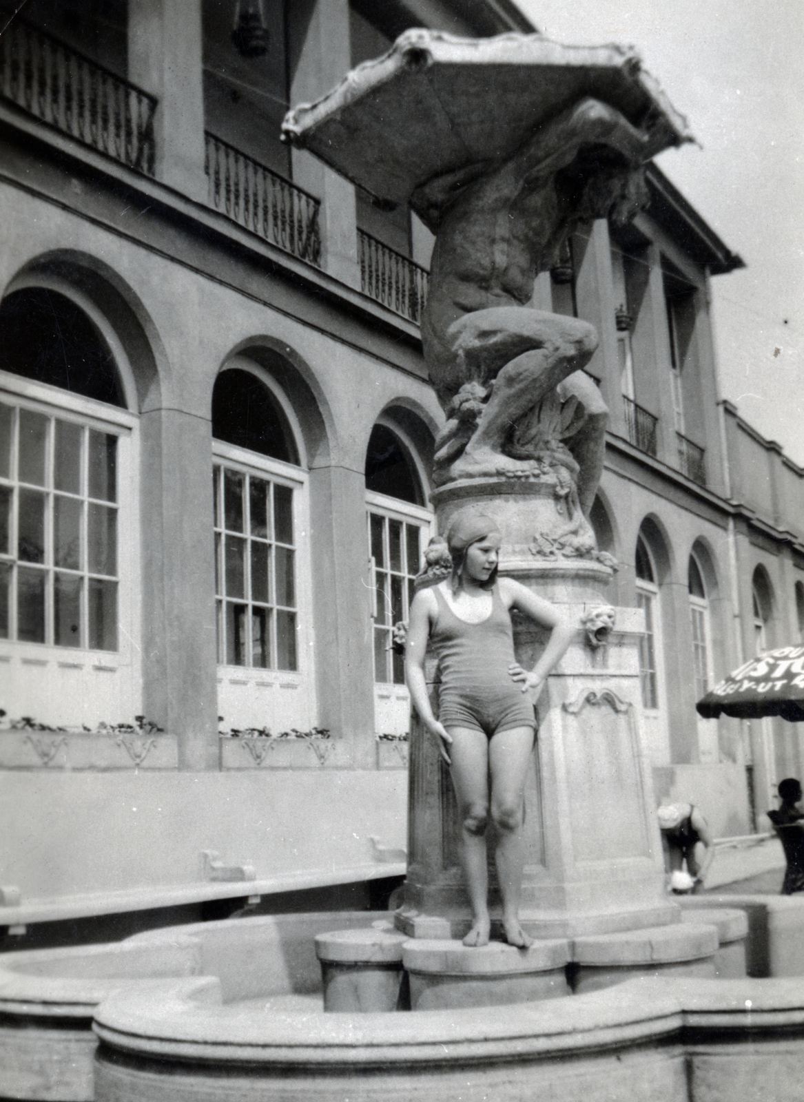 Hungary, Budapest II., Császár uszoda., 1932, Lehoczky Feodóra, Budapest, Fortepan #160003