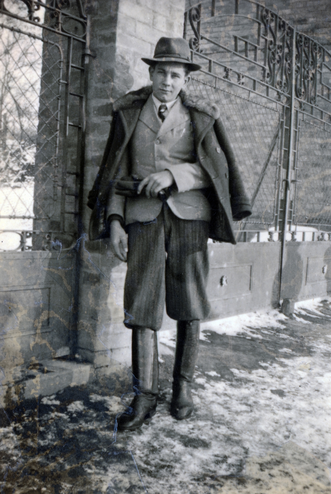 1934, Lénárt András, portré, férfi, Fortepan #160058