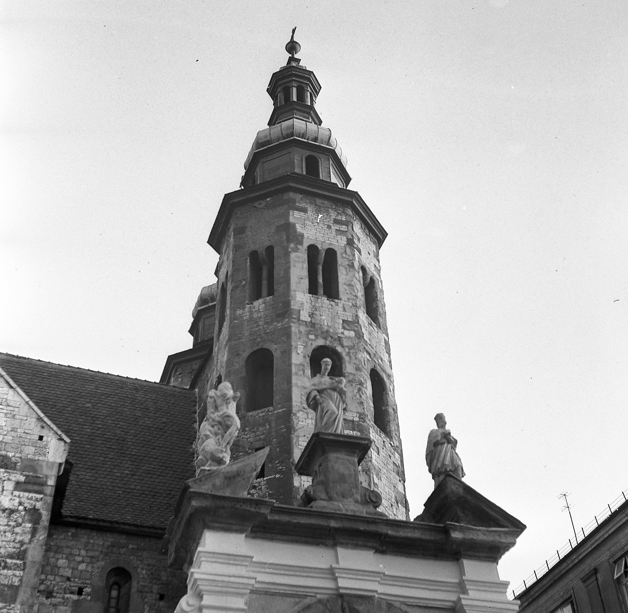 Poland, Kraków, Szent András-templom (Kościół św. Andrzeja). , 1977, Kováts Lajos, church, Fortepan #16012