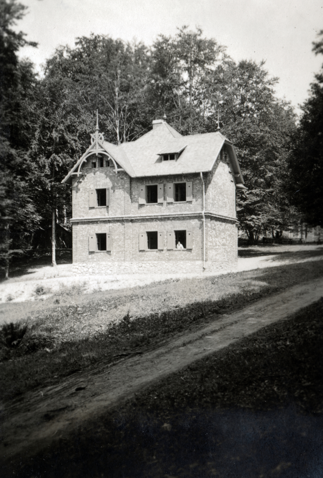 Hungary, Nagyvisnyó,Bánkút, menedékház., 1931, Kurutz Márton, Fortepan #160123