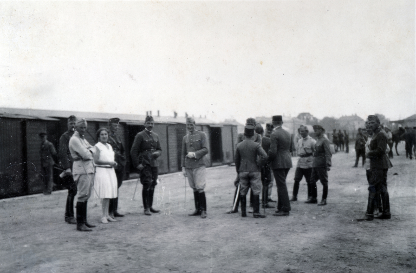 1929, Boda Balázs, magyar katona, vasút, Fortepan #160325