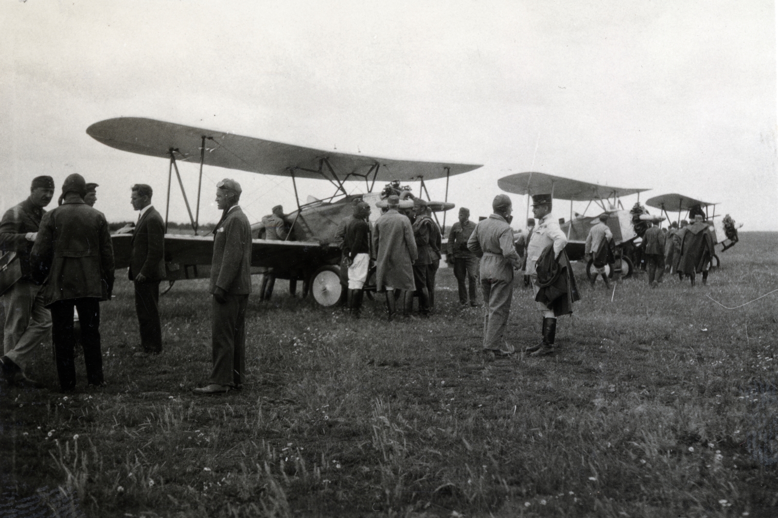 Hungary, Sopron, Bécsi út, katonai gyakorlótér / levente repülőtér., 1931, Boda Balázs, airplane, biplane, Fortepan #160558