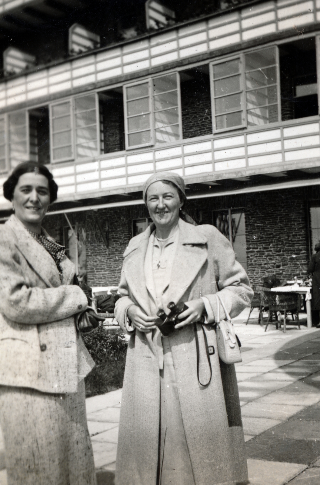 Hungary, Kékestető, Kékes Szálló (később Mátrai Gyógyintézet)., 1938, Boda Balázs, women, Fortepan #160730