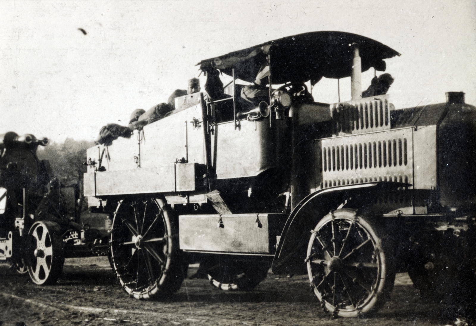 1922, Boda Balázs, tow truck, horn, commercial vehicle, Skoda 30.5, Fortepan #160760