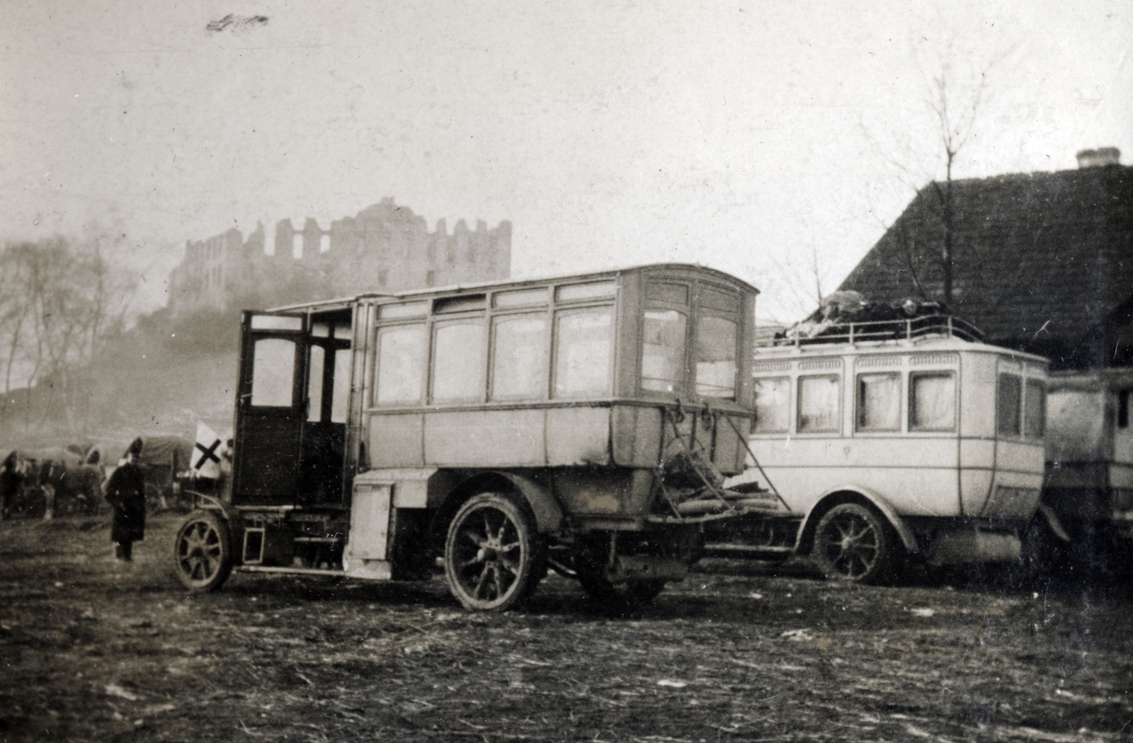 1922, Boda Balázs, ambulance, military vehicle, healthcare, Fortepan #160763