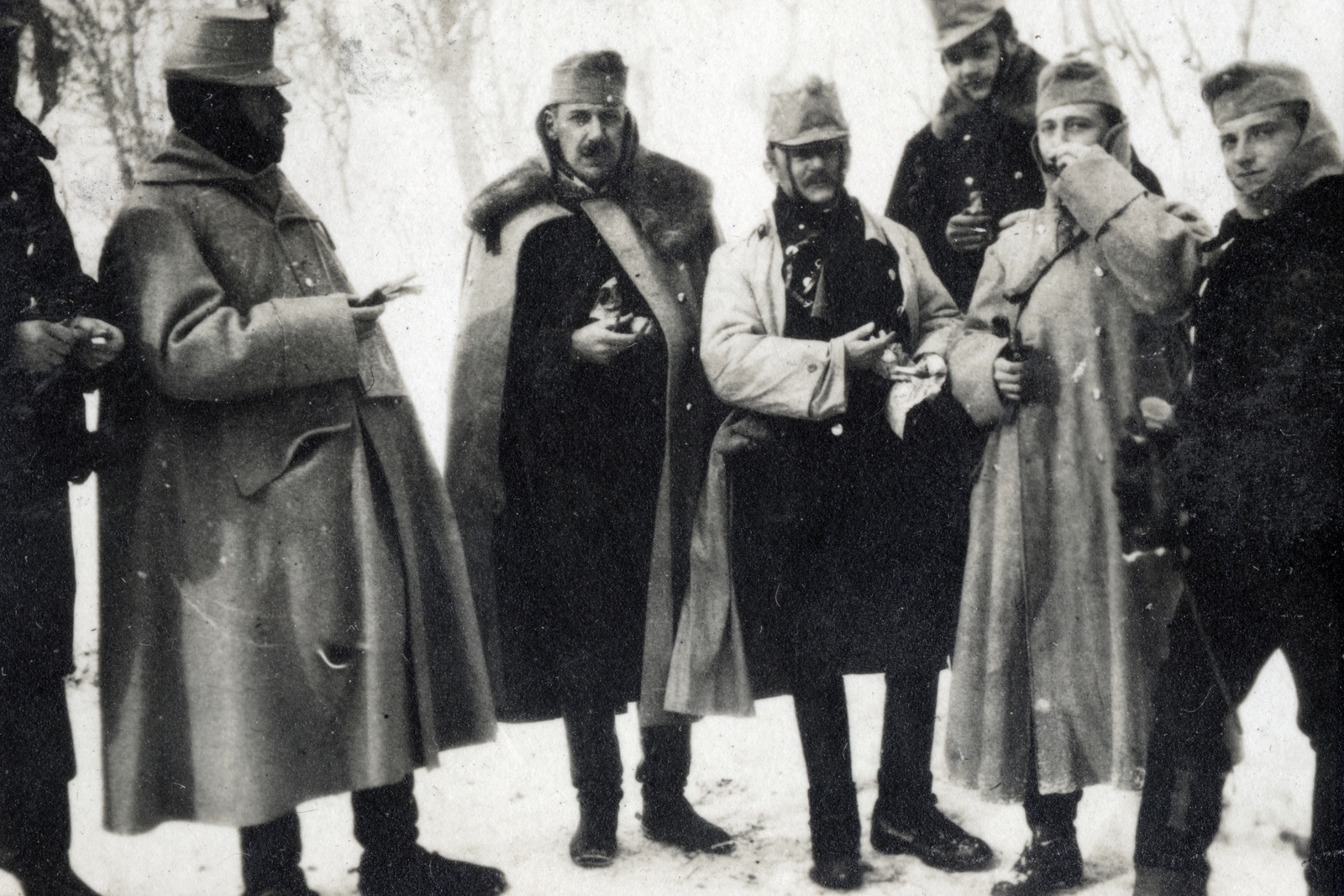 1922, Boda Balázs, military, cloak, Fortepan #160767
