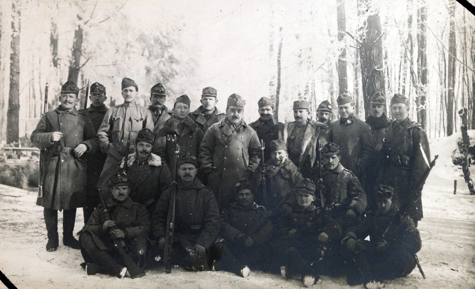 Ukraine, Majdański Las (Majdański erdő) a város mellett., 1917, Zsembery Bendegúz, Fortepan #160894