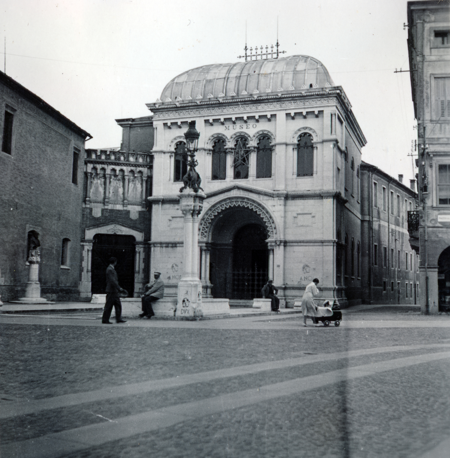 Italy, Padua, Piazza del Santo, Museo Antoniano., 1936, Zsembery Bendegúz, public building, Fortepan #160966
