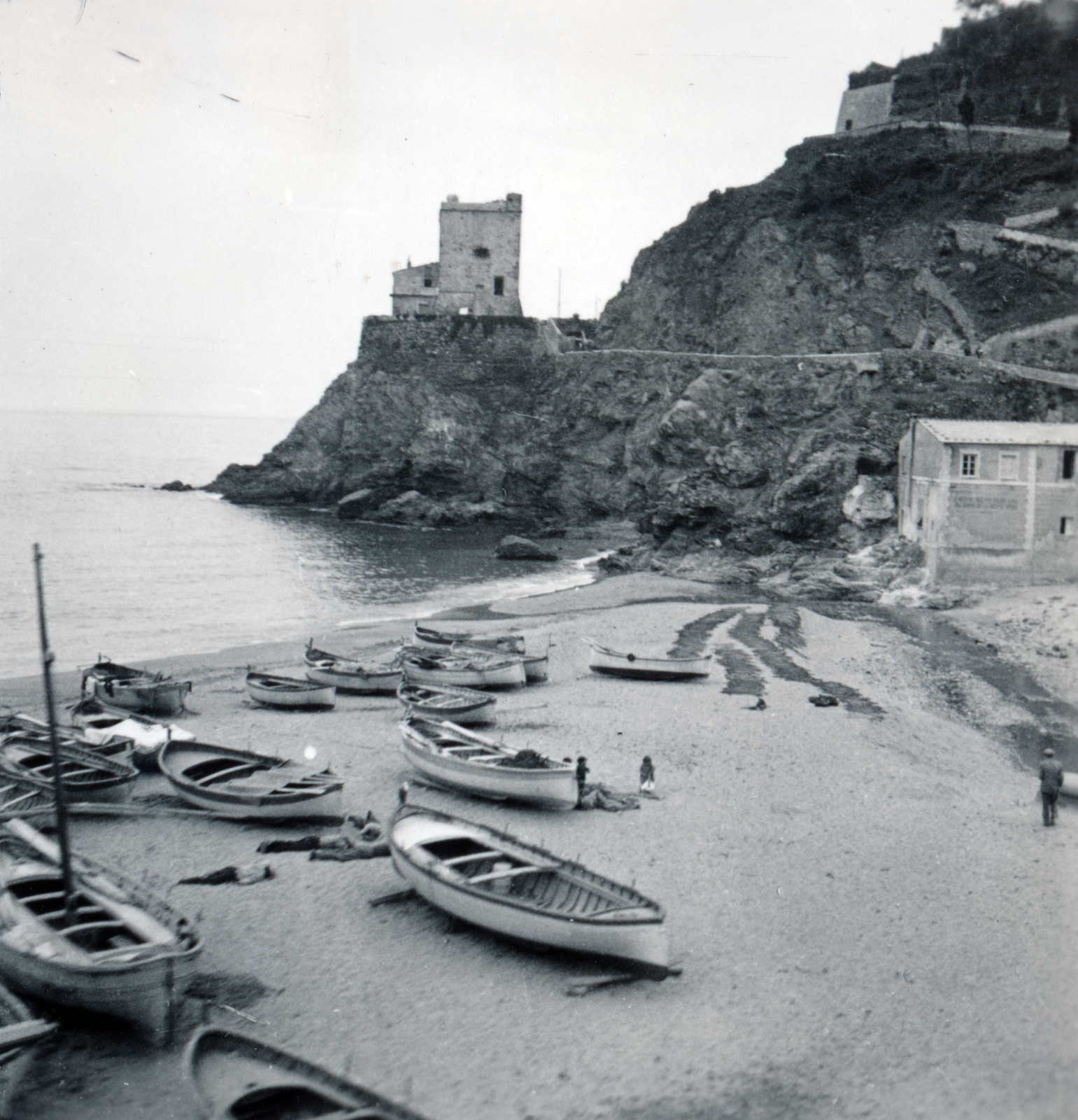 Italy, a XVI. században épült Torre Aurora őrtorony., 1936, Zsembery Bendegúz, Fortepan #160968