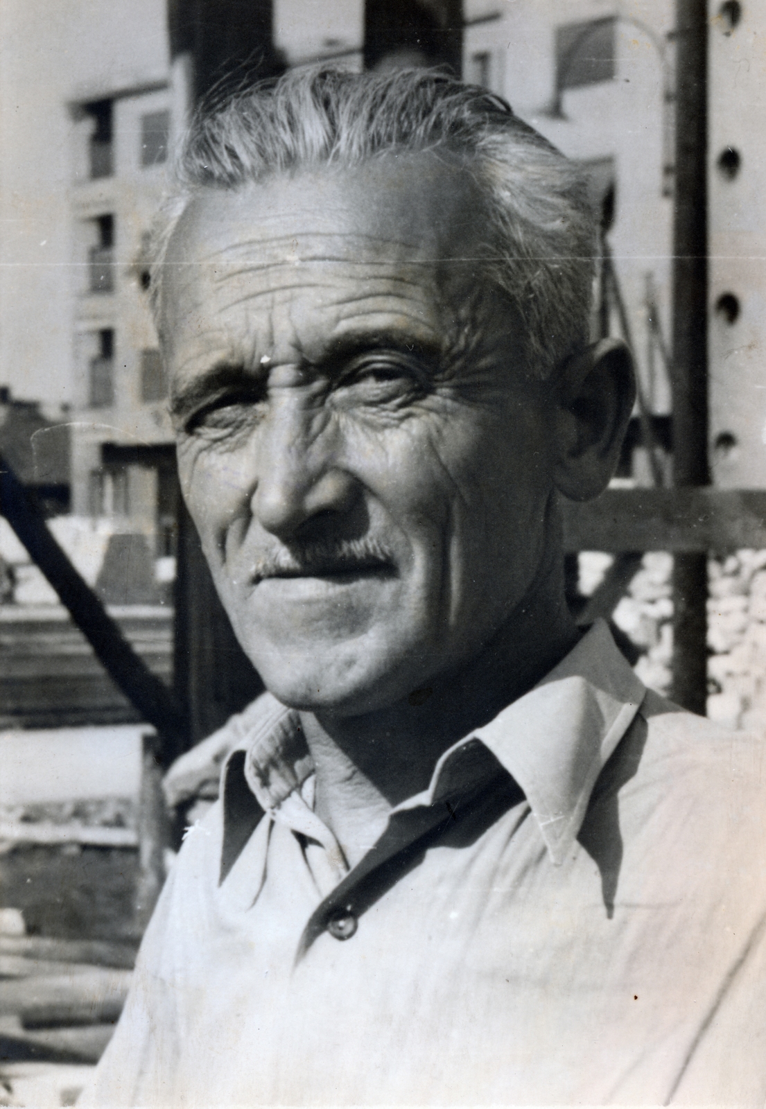 1952, Szarka Zsuzsa, portré, férfi, Fortepan #161137