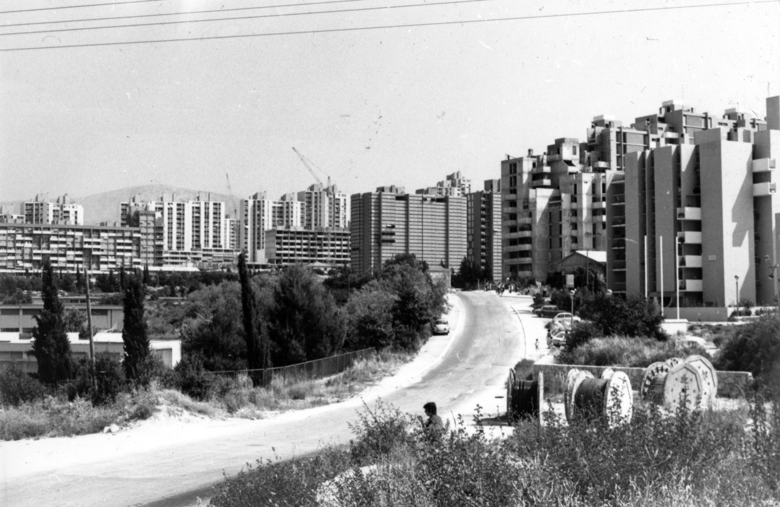 Croatia,Adriatic Sea, Split, az ulica Ivana pl. Zajca a Put Radoševca felől az ulica Bruna Bušića irányába., 1974, Földvári Mihály, Fortepan #161196