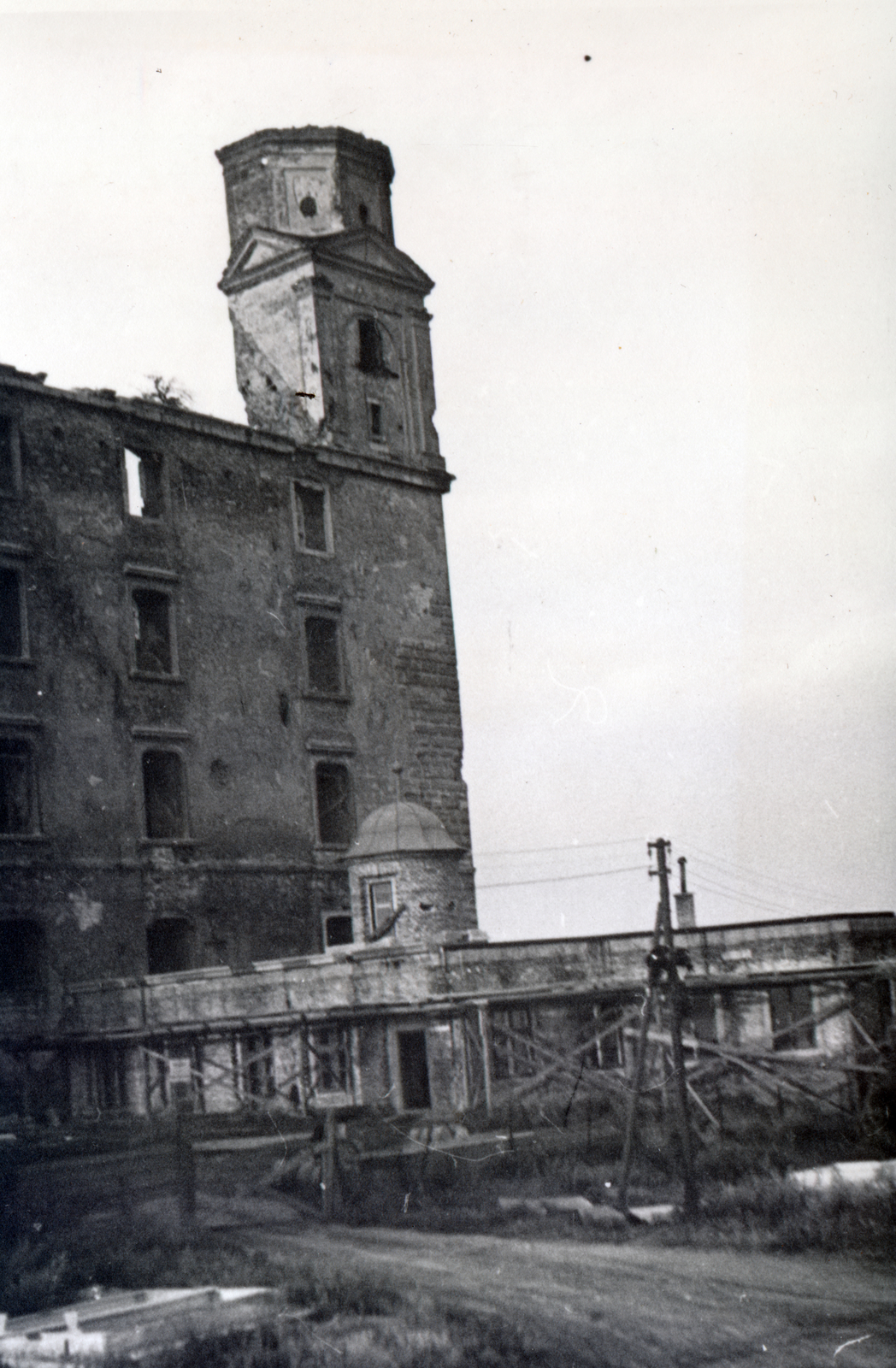 Slovakia, Bratislava, a vár déli oldala., 1958, Márk Iván, castle wall, Fortepan #161398