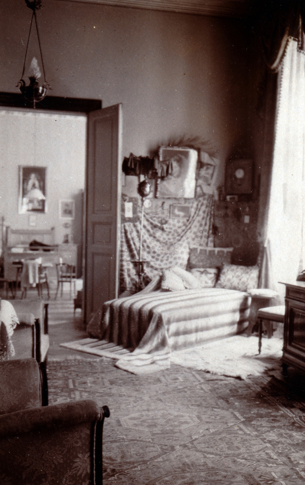 1918, Korbuly család, interior, Fortepan #161512