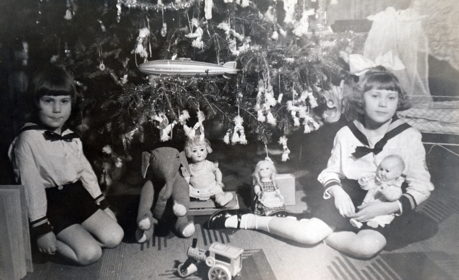 1932, Korbuly család, Christmas, Fortepan #161599