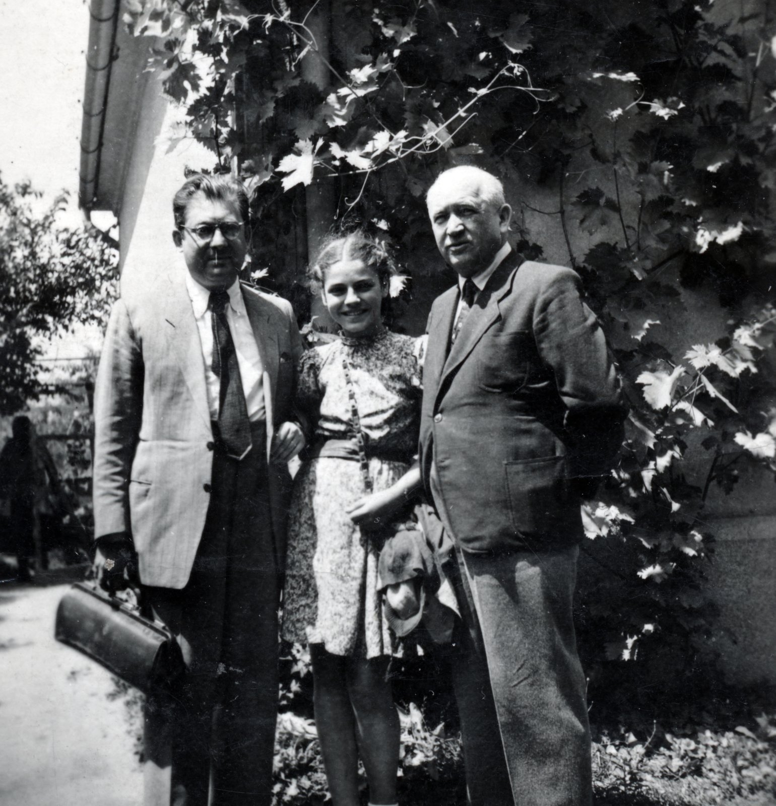 1943, Szalai Veronika, three people, Fortepan #161625