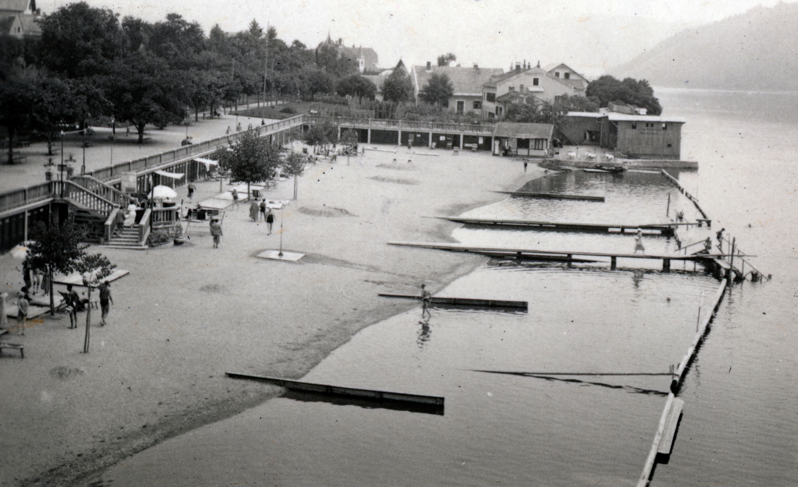 Austria, Millstatt am See, Millstätter See., 1935, Korda Judit, Fortepan #161822