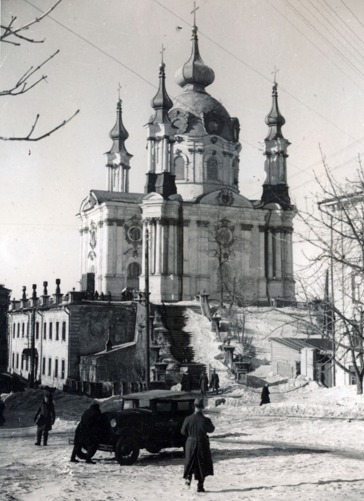 Ukraine, Kyiv, Szent András-templom., 1942, Kiss Endre, Fortepan #161969