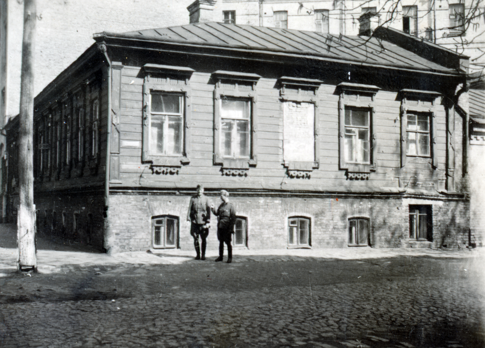 Ukraine, Kyiv, Hresztovij provilok - Ipodromnij provilok sarok., 1942, Kiss Endre, Fortepan #161972