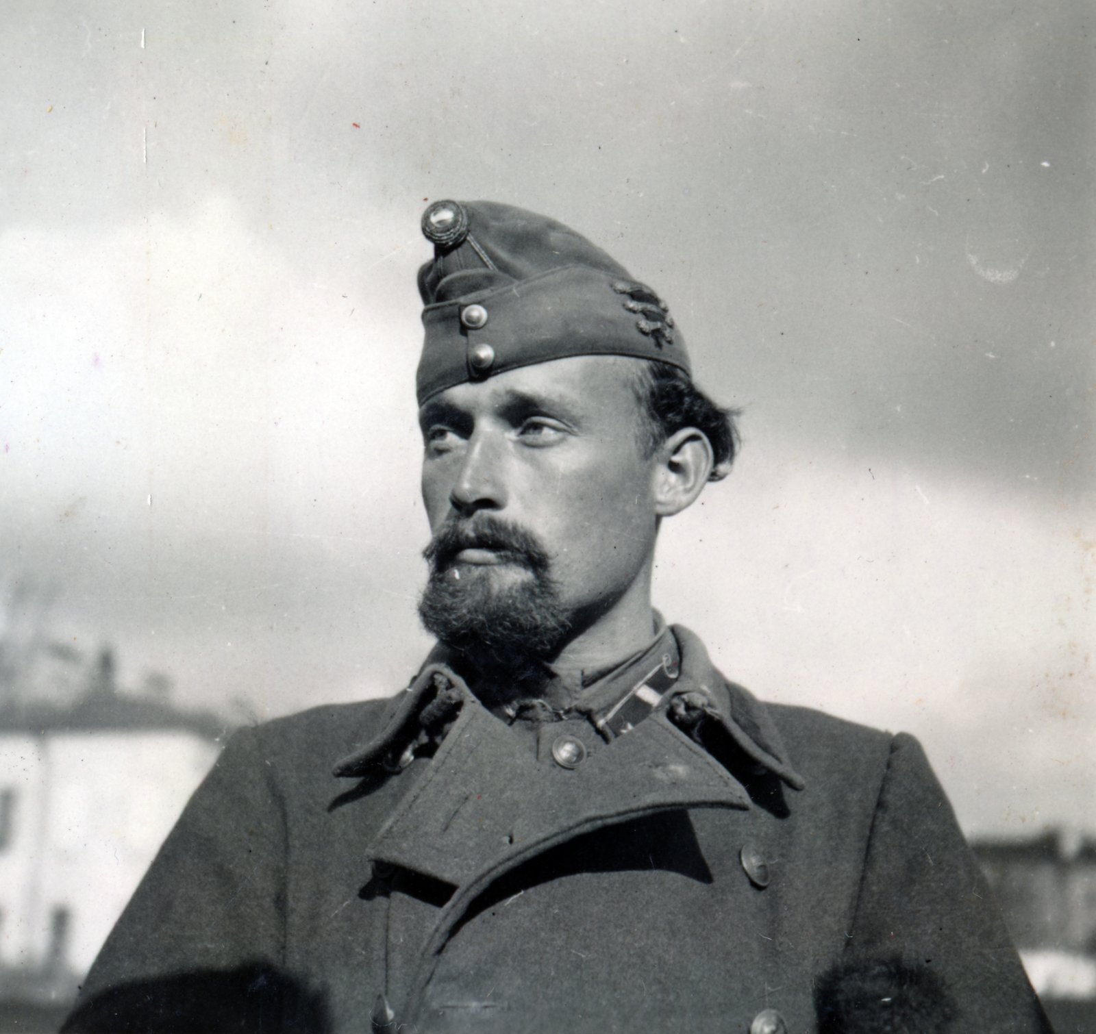 Ukraine, Vinnitsa, Bobor János, a Magyar Királyi Honvédség "Török Ignác" II. honvéd utász zászlóalj főhadnagya., 1942, Kiss Endre, Fortepan #162062