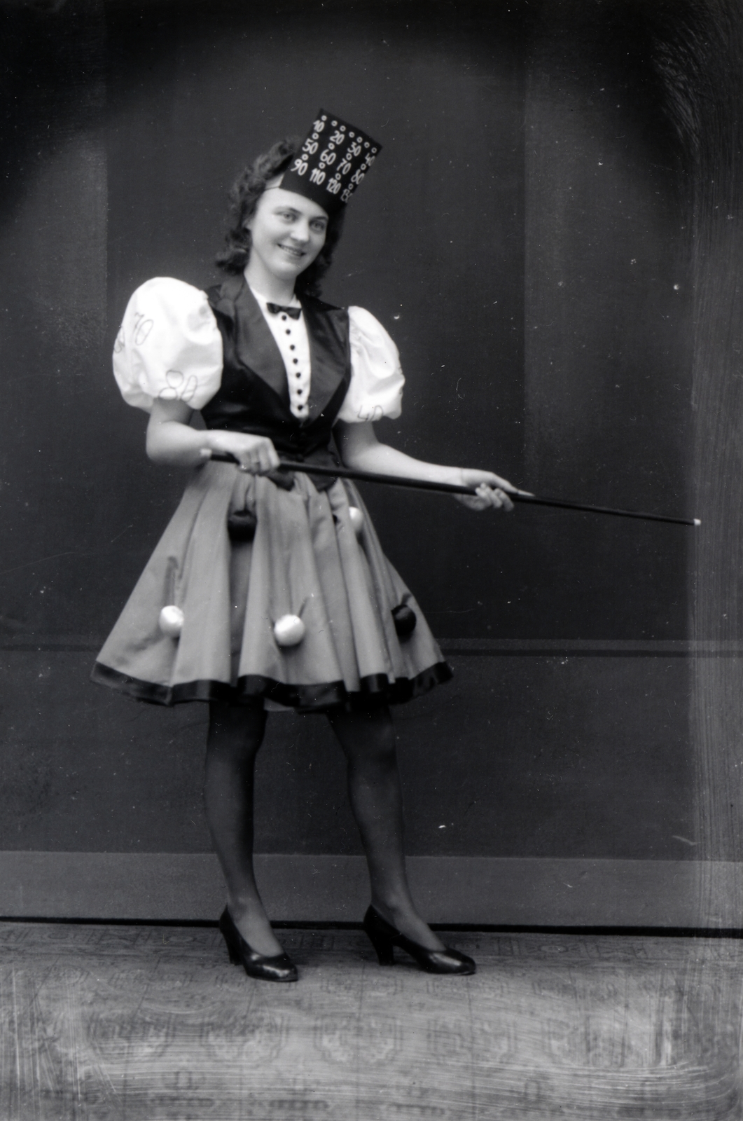 1936, Koósz István, jelmez, hölgy, Fortepan #162118