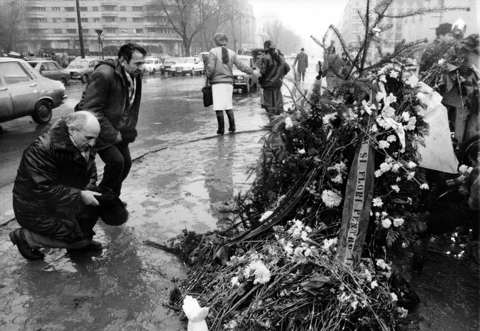 1989, Nagy Z. László, Romanian revolution, regime change, Fortepan #162238