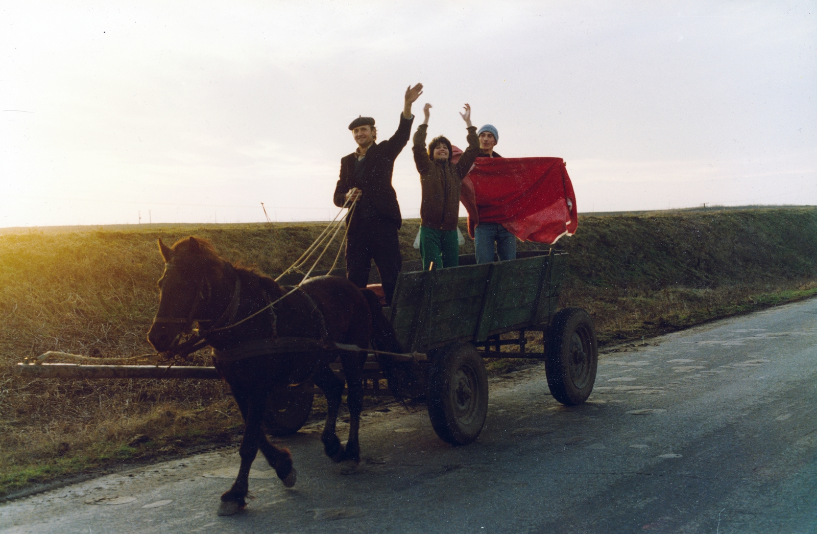 Romania,Transylvania, Romániai forradalom., 1989, Fortepan/Album040, Romanian revolution, regime change, colorful, Fortepan #162264
