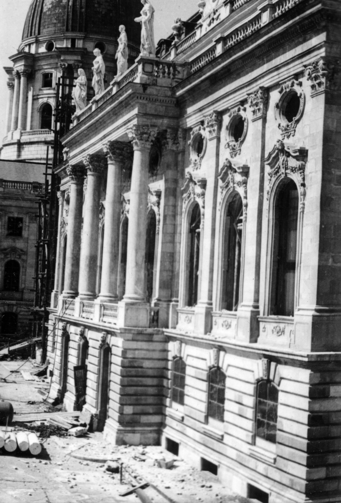 Hungary, Budapest I., Budavári Palota (korábban Királyi Palota)., 1983, Rudan Pál, Budapest, Fortepan #162348