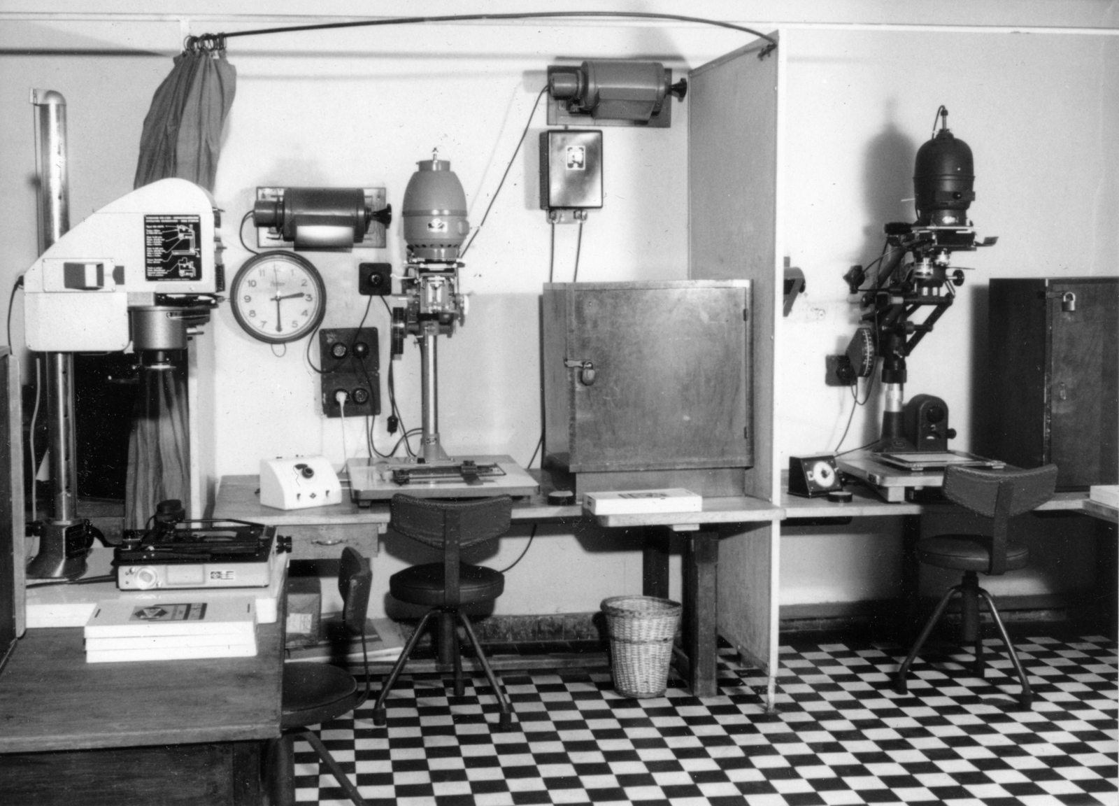 1967, Gara család, nagyítógép, fotópapír, fotólaboratórium, Fortepan #162606