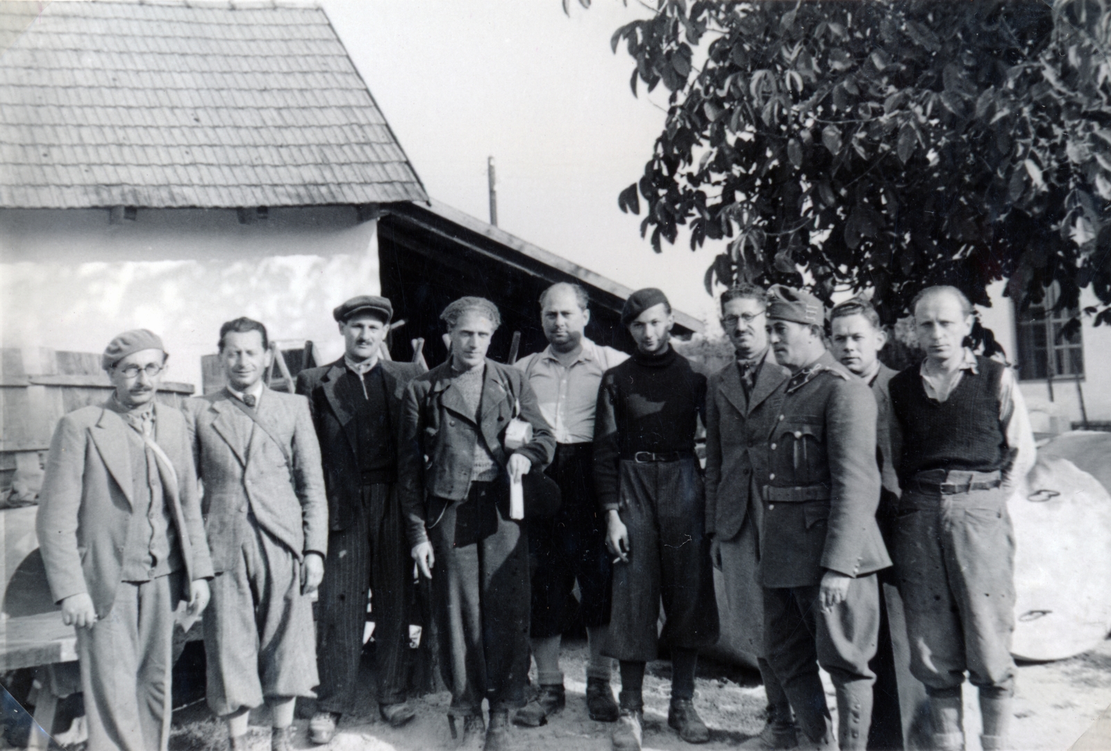 1940, Szántó István dr., munkaszolgálatos, Fortepan #162948